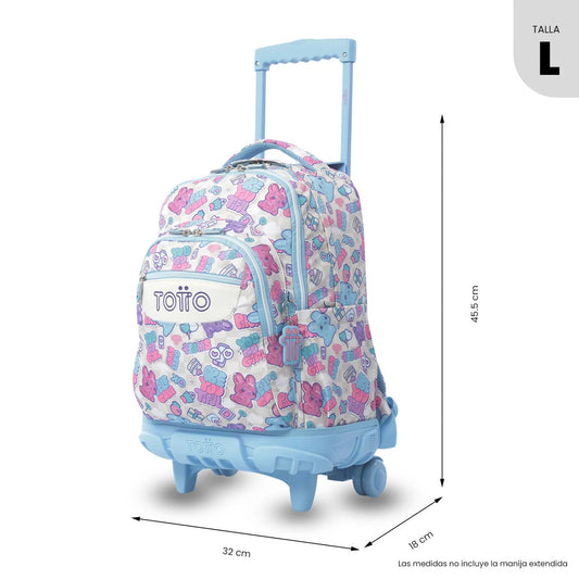 MOCHILA TOTTO RENGLONES GOMMIS